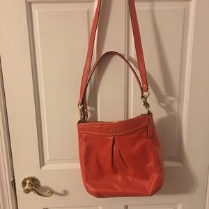 Coach orange purse